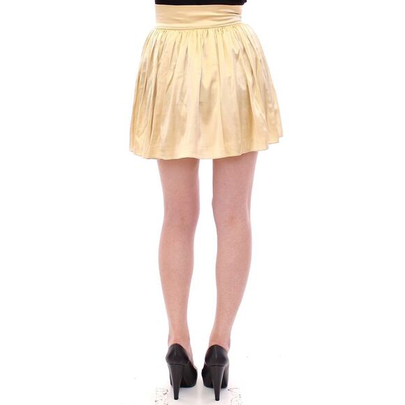 Andrea Incontri Embroidered Mini Skirt Women Beige Skirts - Picture 6 of 6